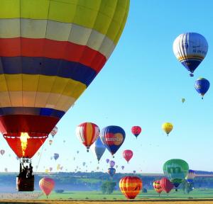 Hot Air Ballooning in Julian, California