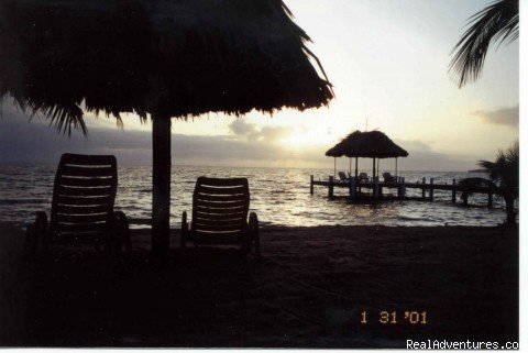Caribbean Sunrise on Green Parrot Beach
