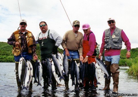 Sockeye Red Salmon Fishing on Kodiak