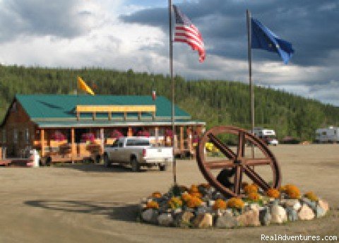 Chicken Gold Camp & Outpost entrance | Chicken Gold Camp & Outpost | Chicken, Alaska  | Campgrounds & RV Parks | Image #1/3 | 