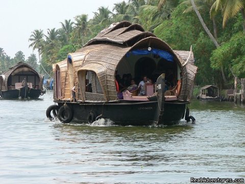 Houseboat on Alleppey backwaters
