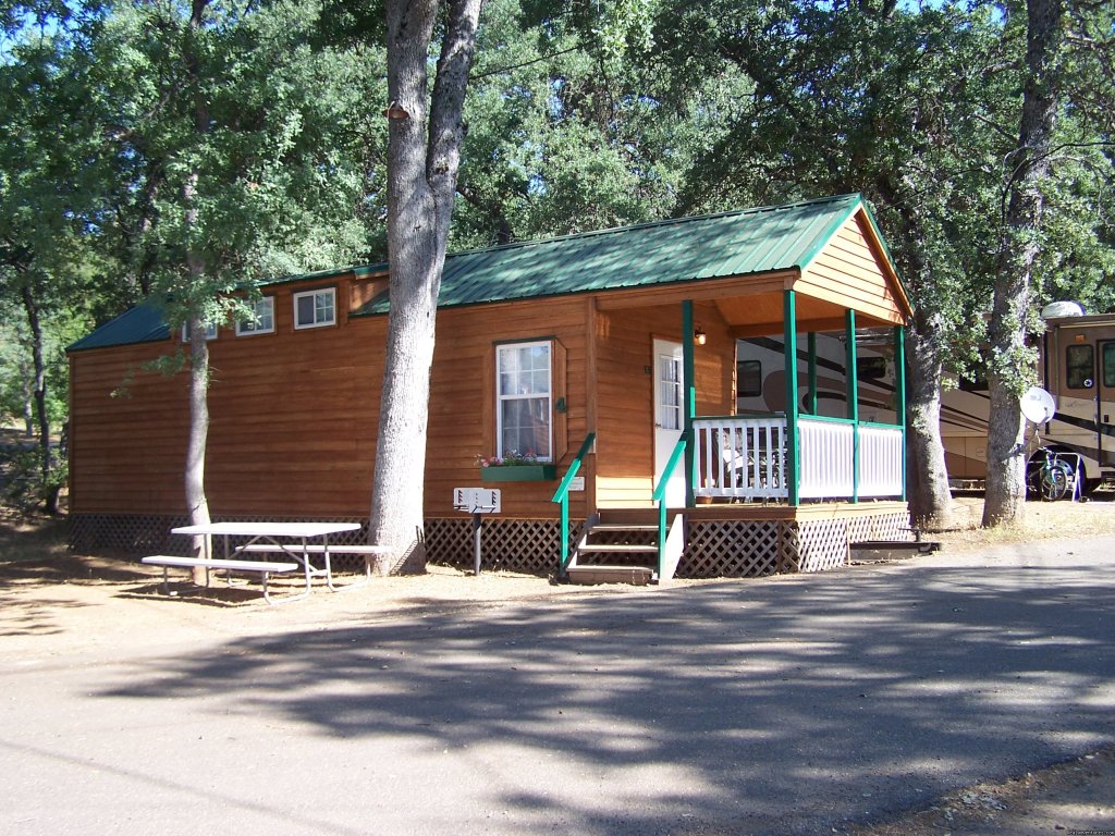 Family Cabin, sleeps 6 | Yosemite Ridge Resort, Cabin Rentals and RV Sites | Groveland, California  | Campgrounds & RV Parks | Image #1/6 | 