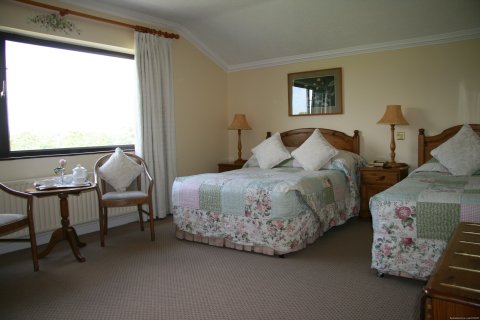 Kathleens Country House Twin/Triple bedroom garden view