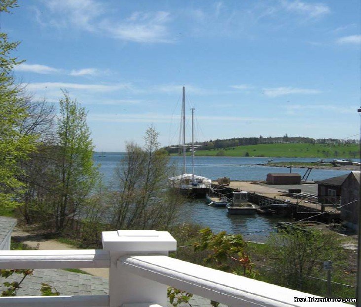 View from Bedroom Balcony | Boatbuilder's Cottage - in Historic Lunenburg | Image #3/22 | 
