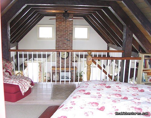 Upper Loft Bedroom | Boatbuilder's Cottage - in Historic Lunenburg | Image #10/22 | 