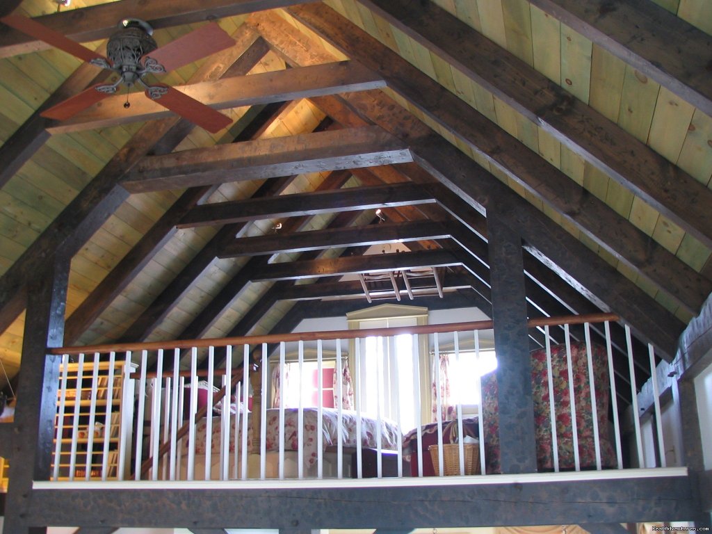 Upper Loft Bedroom | Boatbuilder's Cottage - in Historic Lunenburg | Image #9/22 | 