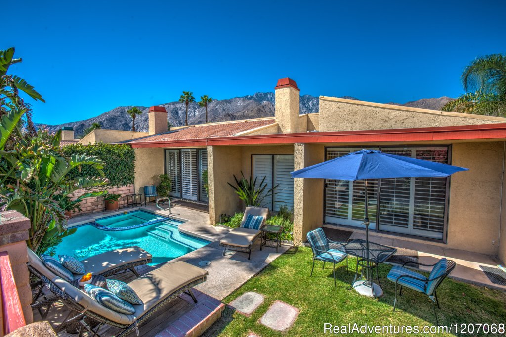 Private Heated Pools, Walled and Gated:  Sinful Seclusion | Sinful Seclusion in Uptown- Palm Springs TOT3100 | Palm Springs, California  | Vacation Rentals | Image #1/8 | 