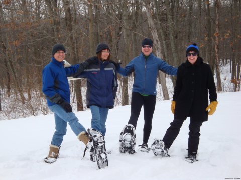 Guests on Snowshoe Trails