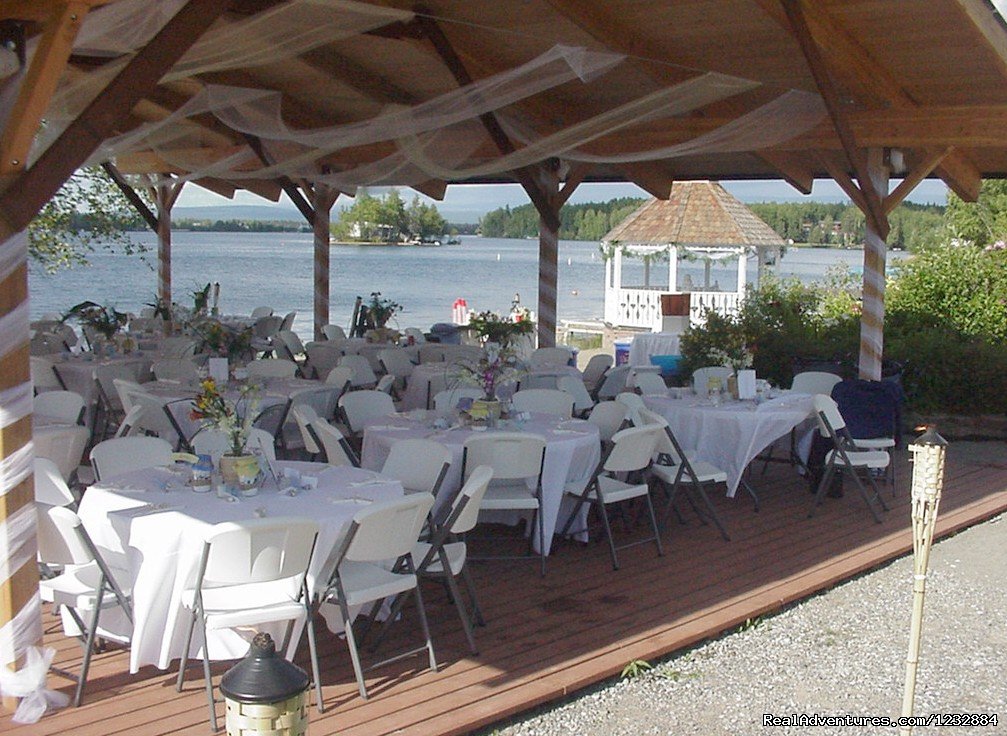 Summer event under the Pavillion | Elegant Lakefront Vacation Rental | Image #7/10 | 