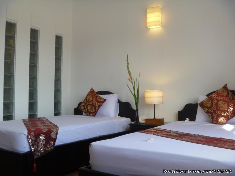 Superior Twin Room  | Frangipani Villa Hotel- Angkor Wat, Siem Reap | Image #7/17 | 