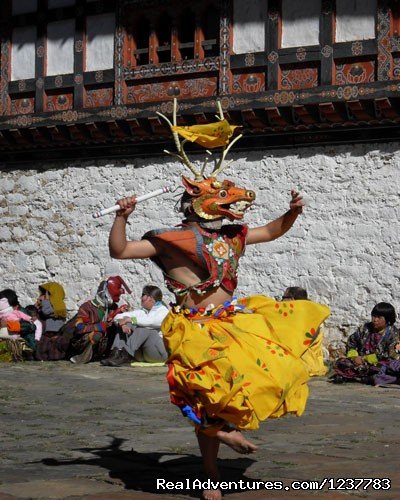 tshechu the local festival | Bhutan Budget tour | Image #2/3 | 