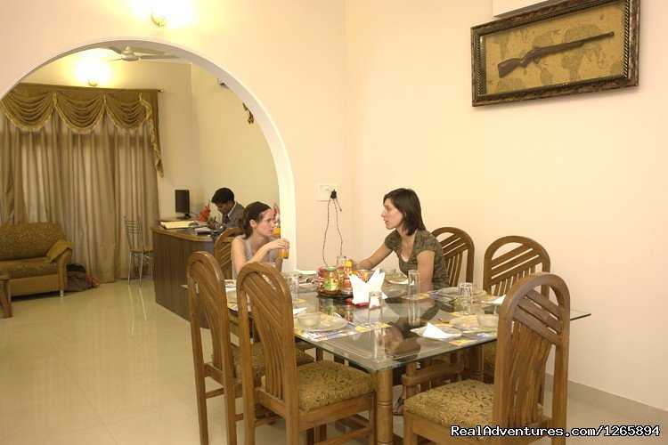 Dinning Area | Taj Homestay Agra | Image #2/8 | 