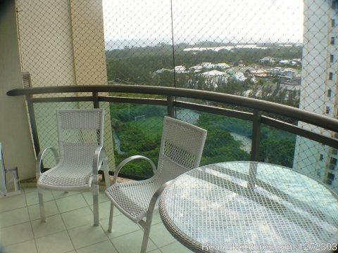 Verandah view with chairs and hamock