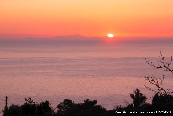 Sunset towards Rhodes Island view from Mandarin Boutique | Luxurious Boutique Hotel In Turkey | Image #19/22 | 