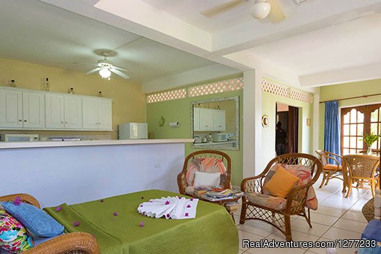 Corner View Living and Kitchen Space | Self Catering Villa and Apartments Rental | Image #9/12 | 