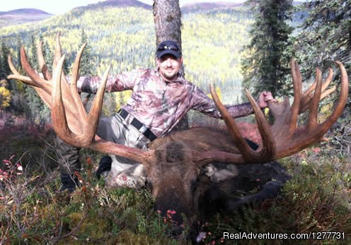 Hunter with Moose | Stephan Lake Lodge | Image #8/13 | 