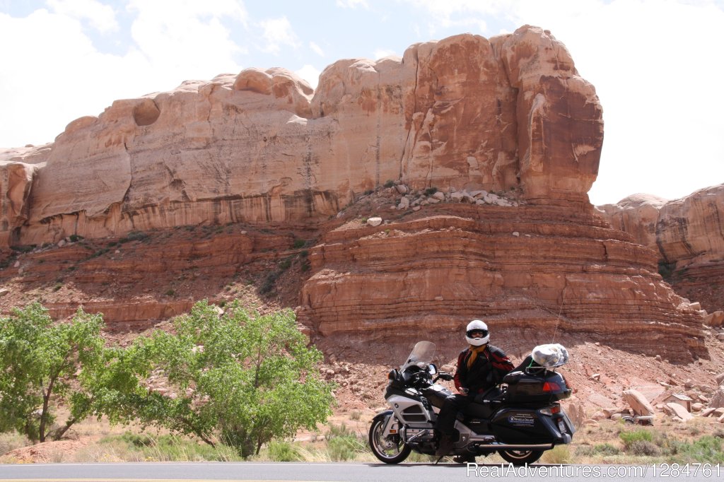 Riding through the canyons Beautiful UTAH. | Touring Motorcycles Rental And Accommodations | Long Beach, California  | Motorcycle Rentals | Image #1/20 | 