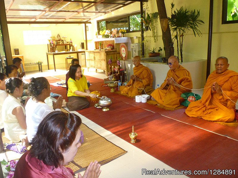 Buddhist Ceremony At Suryamuni Healing Center | Suryamuni Healing Center | Koh Samui, Thailand | Spiritual | Image #1/20 | 