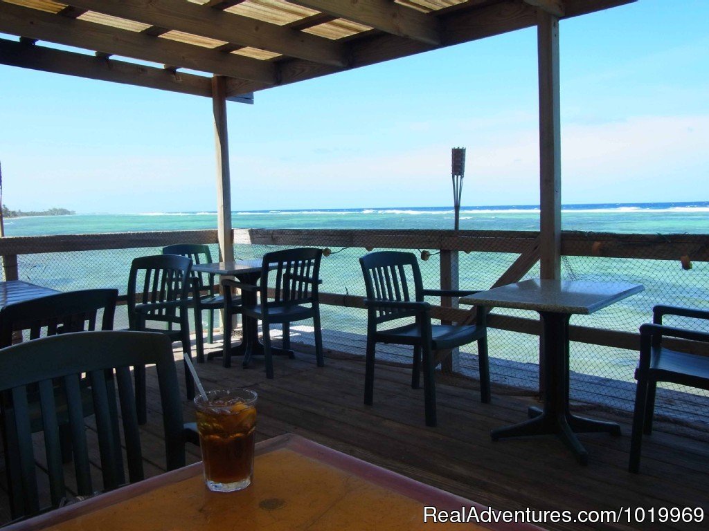 Over the Edge Cafe | Cayman Breeze Luxury Beachfront Condo at Rum Point | Image #14/20 | 