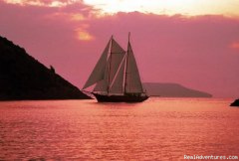 Turkey Sailing Blue Voyages & Blue Cruises: Turkish Gulet Ship