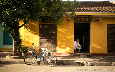 The yellow-brick houses of UNESCO's Hoi An, Vietnam