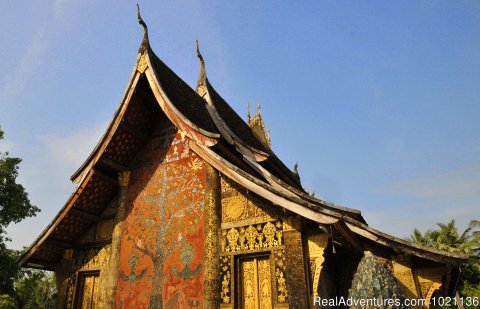 One of the many Luang Prabang temples in Laos