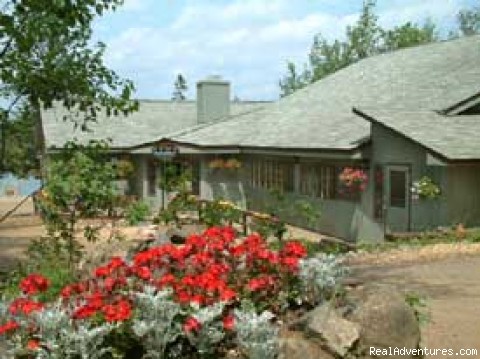 Gunflint Lodge-family vacations in northeast MN: Wilderness lodge overlooking Canada