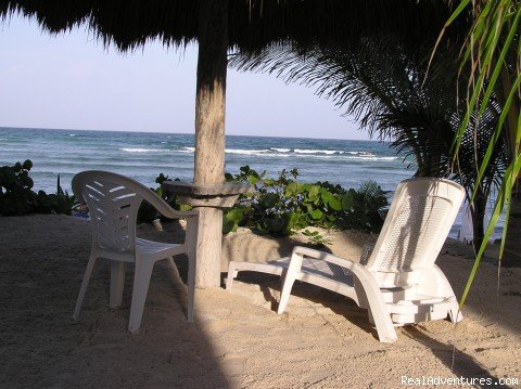 Beachfront setting | Half Moon Bay's Vista del Mar Condos/Hotel | Akumal, Mexico | Hotels & Resorts | Image #1/10 | 