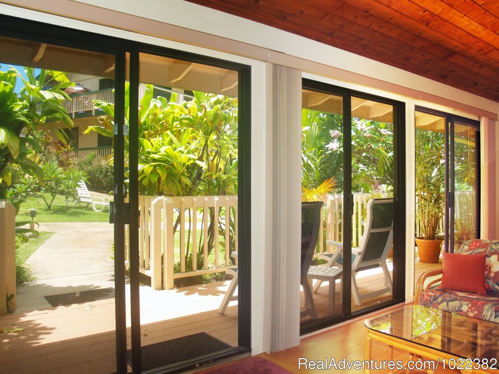 Garden view one bedroom | Kauai B&B Inn & Vacation Rentals with a/c | Image #3/23 | 