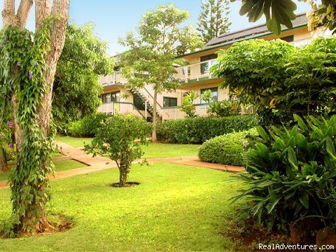 Low rise buildings in one or two story | Kauai B&B Inn & Vacation Rentals with a/c | Poipu Beach, Hawaii  | Vacation Rentals | Image #1/23 | 