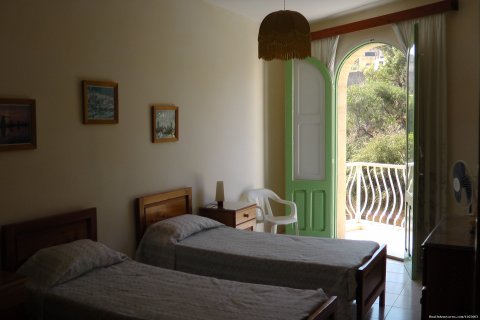 The apartments' second bedroom