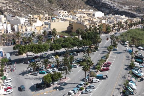 View of Xlendi village as seen from the apartments
