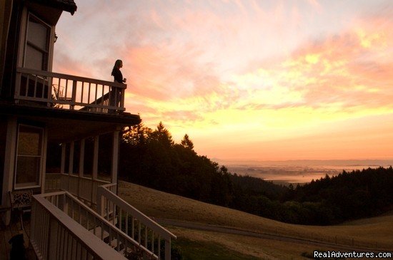 Sunrise from our room | Oregon's Premier Wine Country Inn - Youngberg Hill | Image #4/4 | 