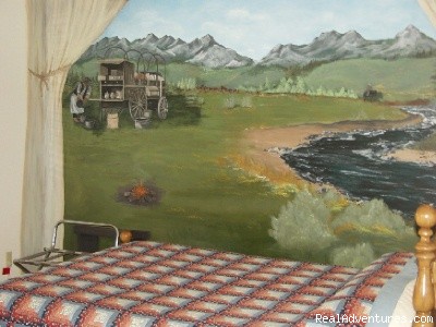 Enjoy Idaho's Beauty at BlackSmith Inn: cowboy room