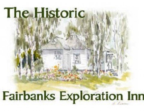 Water color by Guest Betty Saarni | Alaska's Historic Fairbanks Exploration Inn | Fairbanks, Alaska  | Bed & Breakfasts | Image #1/3 | 