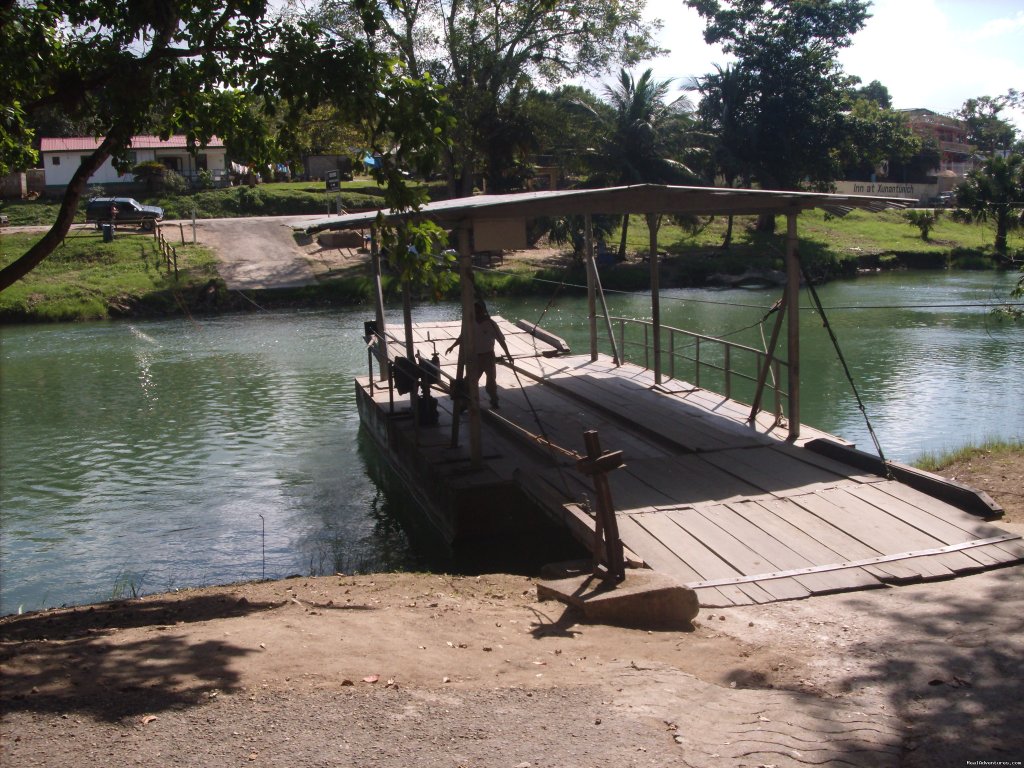 Crossing River to Mayan Ruins - The Old Fashioned Way | Green Parrot Beach Houses & Resort | Image #21/24 | 