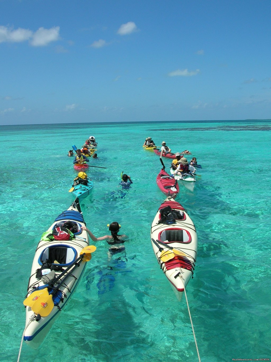 Kayak Snorkelling | Island Expeditions - Belize & Yucatan Adventures | Image #2/8 | 