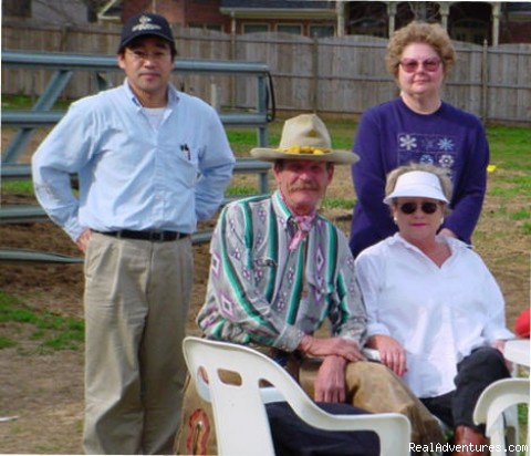 Scenic Horseback Rides: Mr. Komoto from Japan