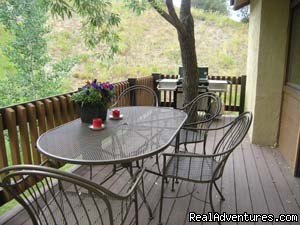 Vail/Beaver Creek Summer-Winter Vacation Rentals: Nice decks for summer fun