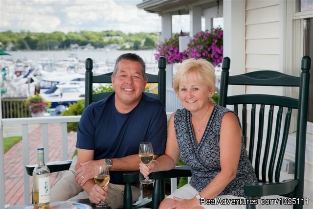 Innkeepers - Sue & Dave Labrie | Romantic Waterfront B&B near Mystic and Casinos | Image #2/26 | 