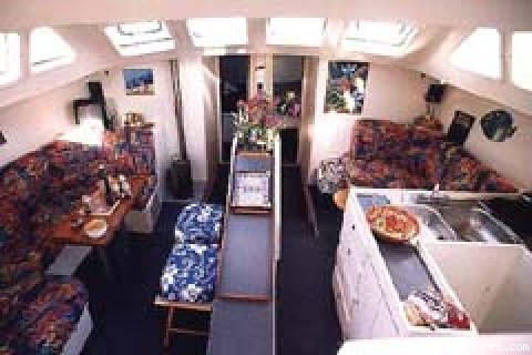 Sailing vacation in Tierra del Fuego: Interior