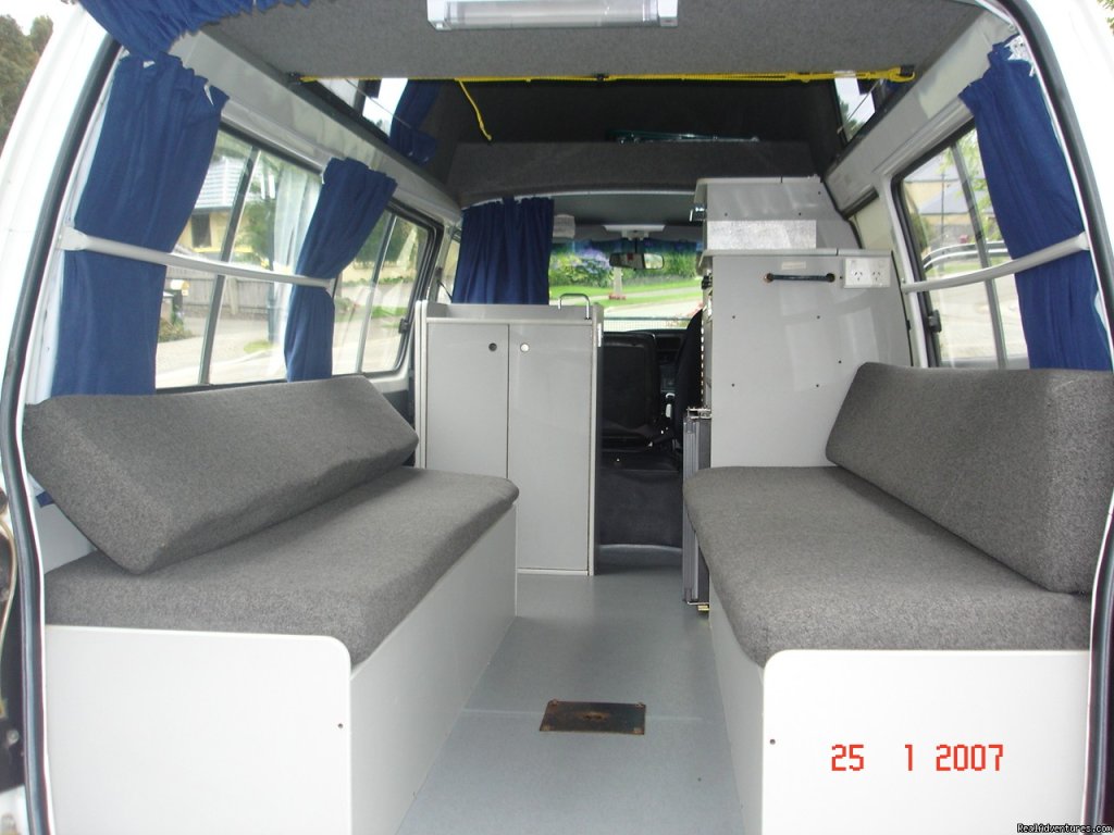 Interior View | Affordable Campervan Hire | Image #2/5 | 