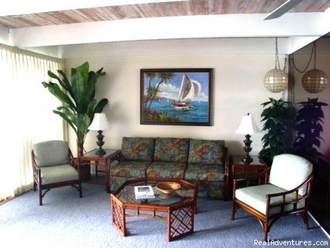 Living room with lanai 2nd floor