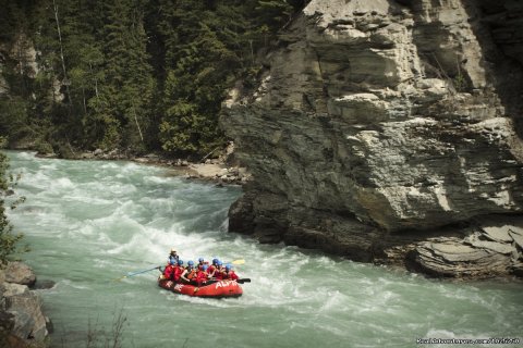 Last Rapid on the Kicking Horse River