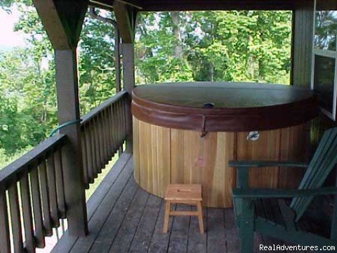 One of our Hot Tubs | Seneca Lake Cabins | Image #5/9 | 