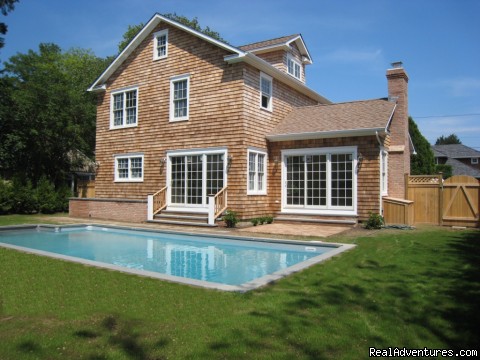 Hamptons Rentals - Best Ocean Beach Locations: Private, heated swimming pool.