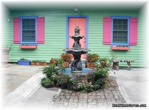A View of the Courtyard Fountain | Simply the Best Place to Stay in New Orleans | New Orleans, Louisiana  | Bed & Breakfasts | Image #1/8 | 