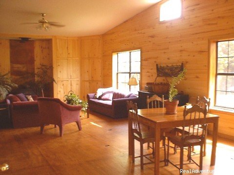 Great Room, Guest Lounge | East Texas Retreats, Reunions, & Group Getaways! | Image #3/4 | 