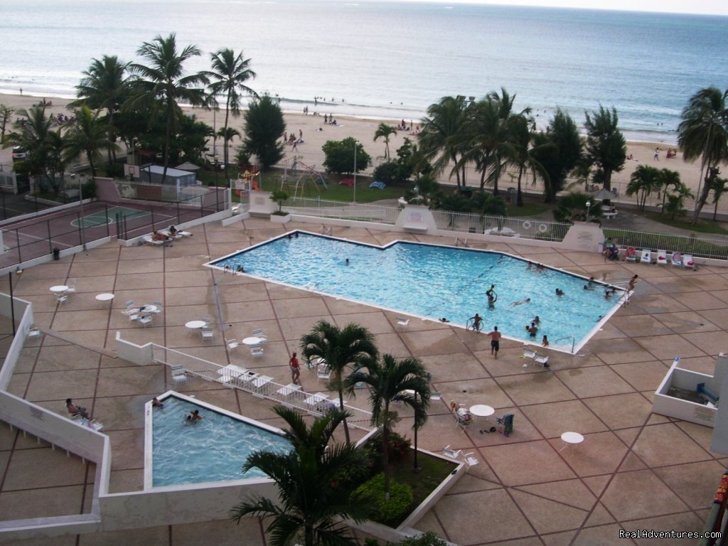 Coral Beach - pool area | Best Beach Area in Isla Verde Beach Area, San Juan | Image #4/9 | 