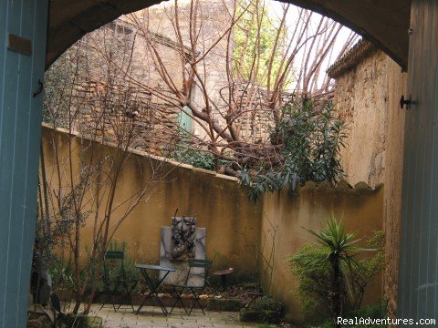 entrance to courtyard | Provence culture connection-- walk among the ruins | Image #5/5 | 
